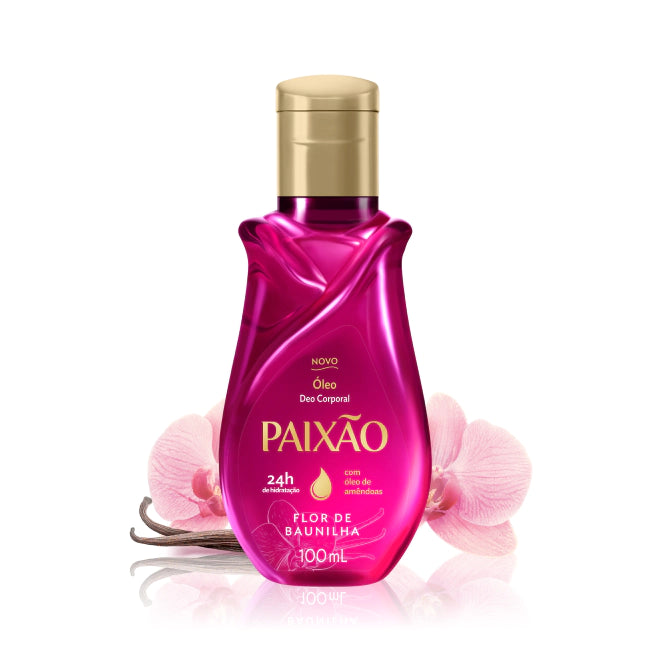 Paixão Óleo Deo Corporal Flor de Baunilha
