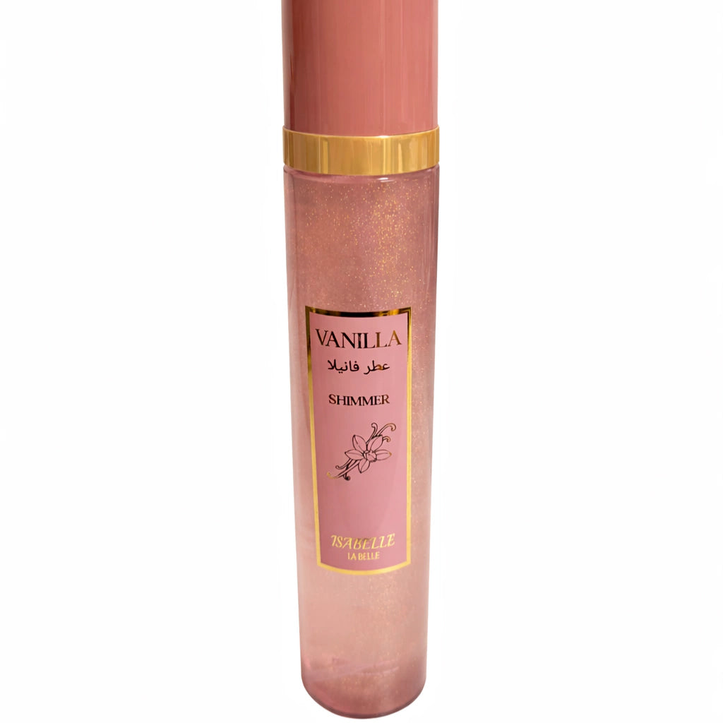Vanilla Body mist com brilho