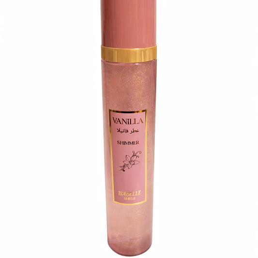 Vanilla Body mist com brilho