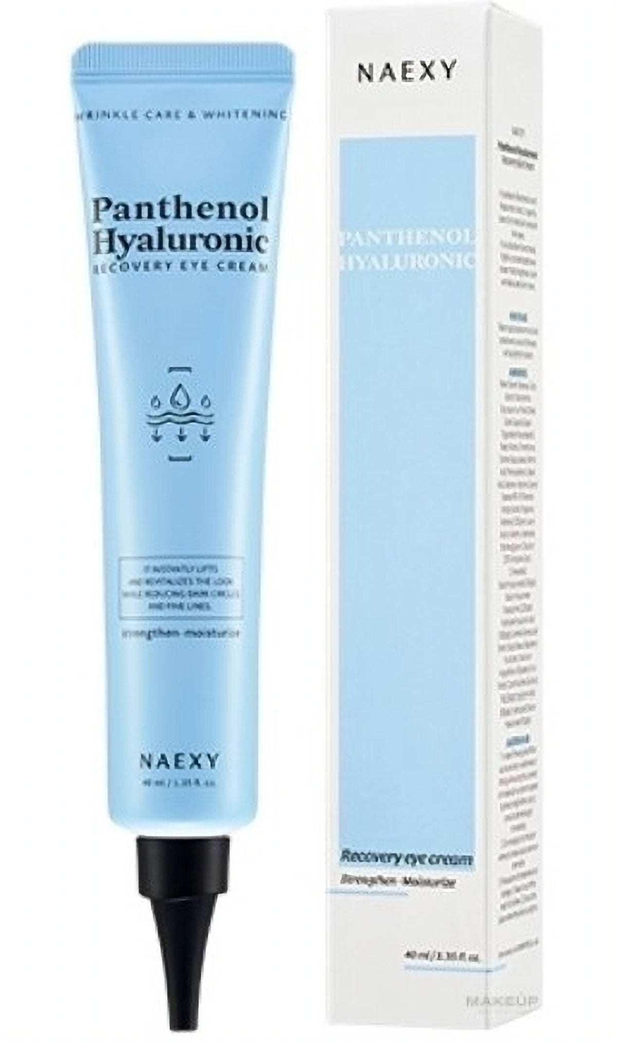 Creme Revitalizante para os Olhos  Pantenol Hialuronico